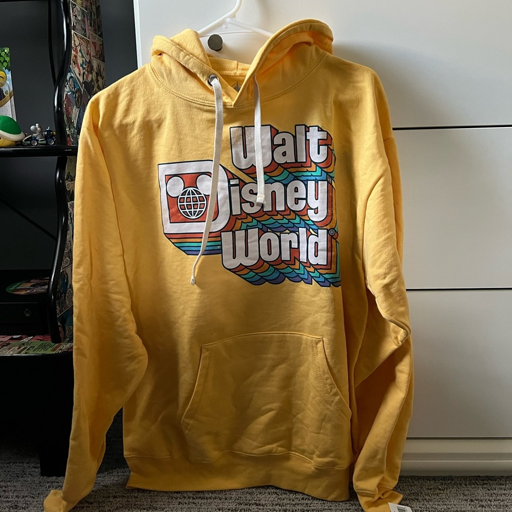 Unisex Walt Disney World Retro Logo Hoodie